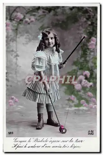 Cartes postales Enfant Diabolo