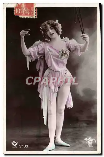 Cartes postales Femme Diabolo