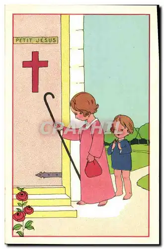 Cartes postales Fantaisie Illustrateur Marechaux Petit Jesus