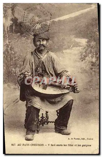Cartes postales Folklore Au Pays Creusois