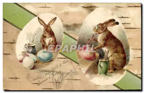 Cartes postales Lapin Lapins