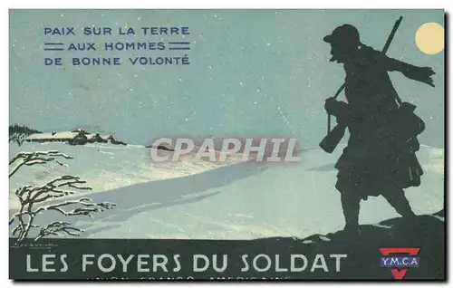 Ansichtskarte AK Militaria Les foyers du soldat Union Franco Americaine YMCA