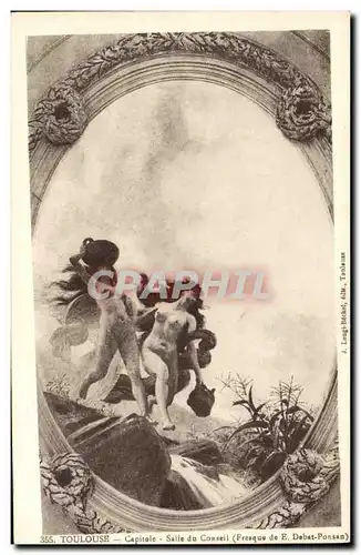 Cartes postales Toulouse Capitole Salle du conseil