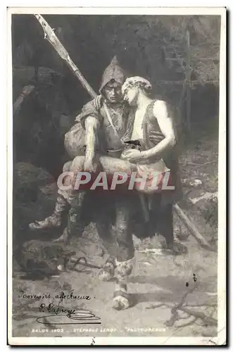 Cartes postales Salon 1903 Stephane Leroy