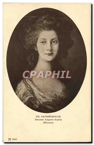 Ansichtskarte AK Gainsborough Princess Augusta Sophia Windsor