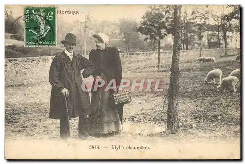 Ansichtskarte AK Folklore Idylle champetre