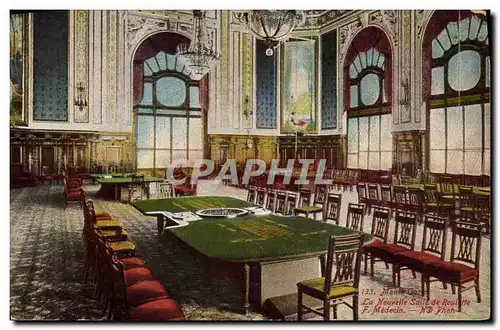 Cartes postales Casino Monte Carlo La nouvelle salle de roulette F Medecin