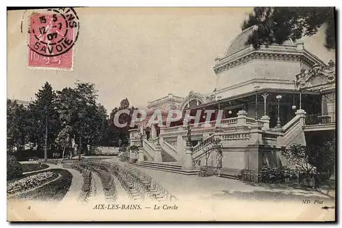 Cartes postales Casino Aix les Bains Le cercle