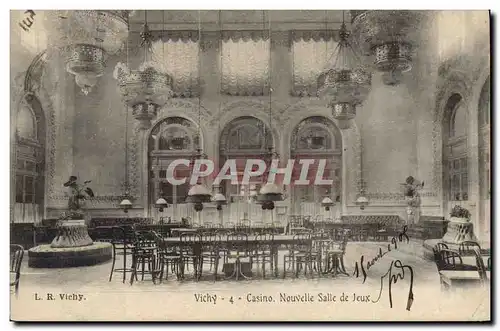 Cartes postales Casino Vichy nouvelle salle de jeux