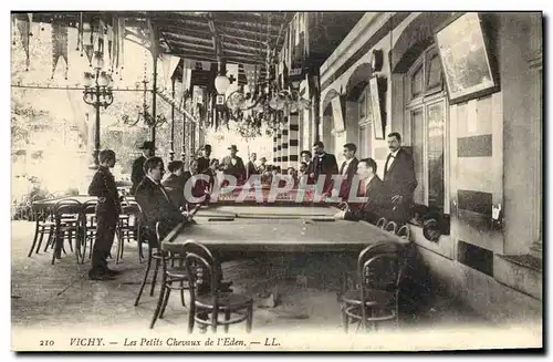 Cartes postales Casino Vichy Les petits chevaux de l&#39Eden