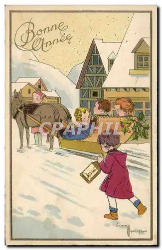 Cartes postales Fantaisie Illustrateur Marechaux Enfants