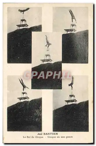Cartes postales Joe Bastien Le roi du cirque