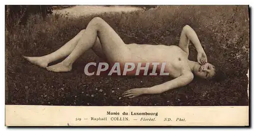 Cartes postales Musee du Luxembourg Raphael Collin Floreal