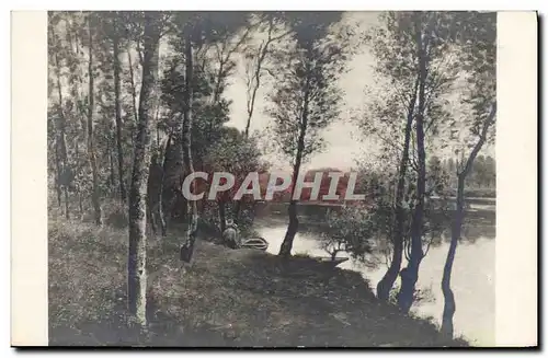 Cartes postales Salons de Paris Lucien Griveau Verte clairiere