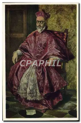 Ansichtskarte AK El Greco Cardinal don Fernando Nino Guevara