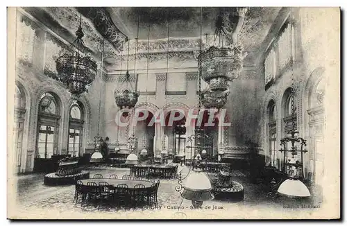 Cartes postales Casino Vichy Salle de jeux