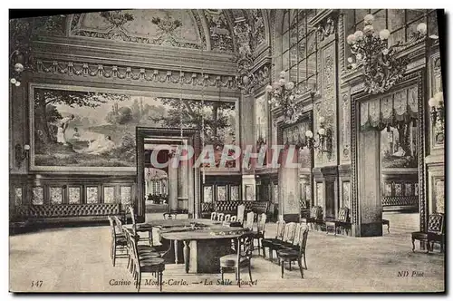 Cartes postales Casino Monte Carlo La salle Touzet