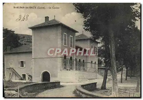 Cartes postales Casino St Alban les Eaux