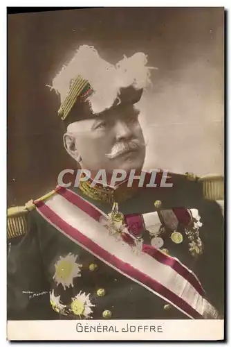 Cartes postales Militaria General Joffre