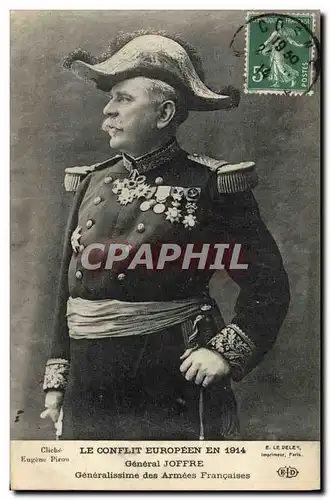 Cartes postales Militaria General Joffre