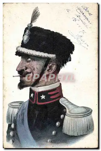 Cartes postales Militaria Officier