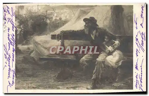 Cartes postales Belle Les desherites