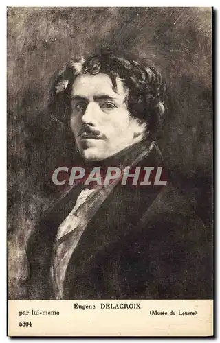 Ansichtskarte AK Eugene Delacroix Musee du Louvre Paris