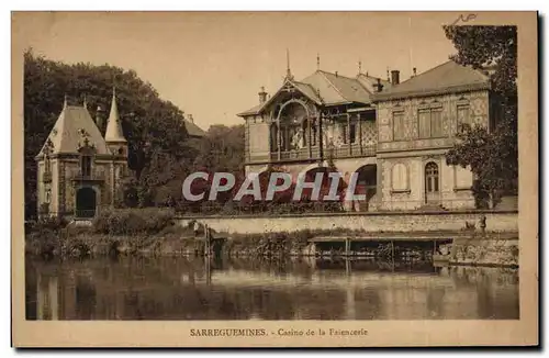 Cartes postales Casino de la faiencerie Sarreguemines