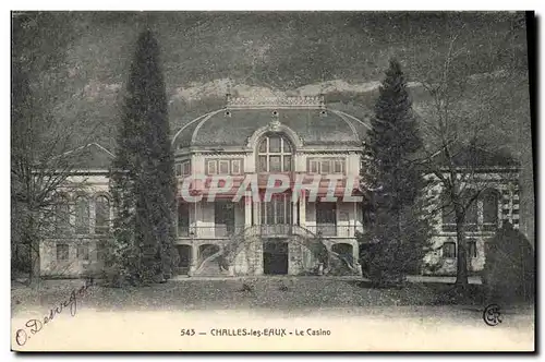 Cartes postales Casino Challes les Eaux