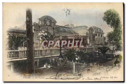 Cartes postales Casino Vichy