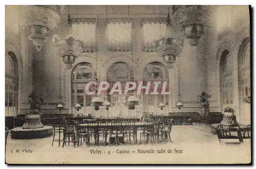 Cartes postales Casino Nouvelle salle de jeux Vichy