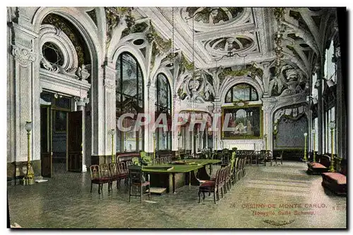 Cartes postales Casino Monte Carlo Nouvelle salle Schmitt