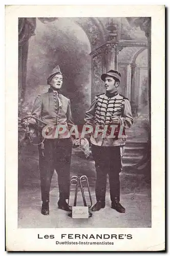 Cartes postales Les Fernandre&#39s Duettistes Instrumentistes