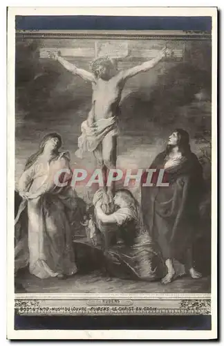 Cartes postales Rubens Musee du Louvre Le Christ en Croix
