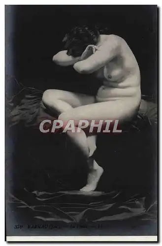 Cartes postales Erotique Femme Barrau la faute
