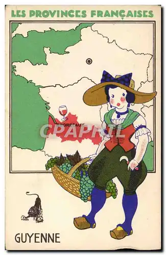 Cartes postales Folklore Guyenne