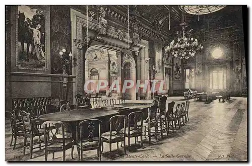Cartes postales Casino de Monte Carlo La salle Garnier
