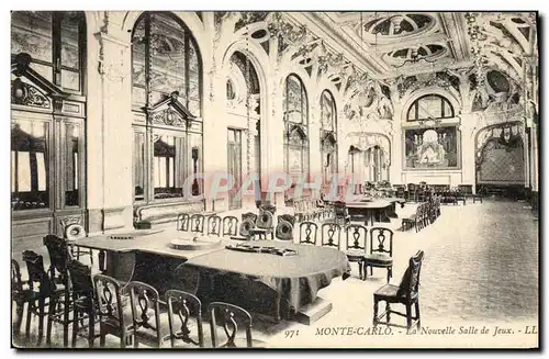 Cartes postales Casino de Monte Carlo La nouvelle salle de jeux