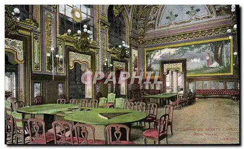 Cartes postales Casino de Monte Carlo Salle Touzet