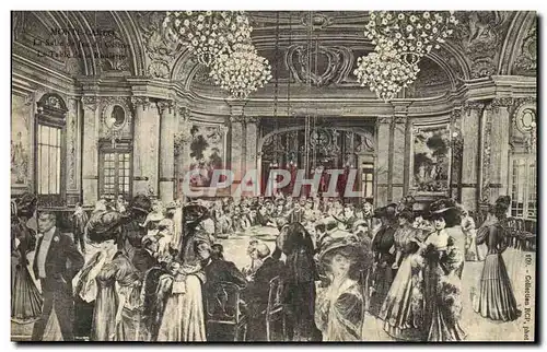 Cartes postales Casino de Monte Carlo La table de la roulette