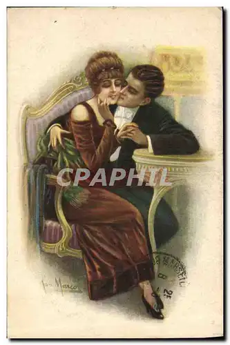 Cartes postales Fantaisie Illustrateur Femme