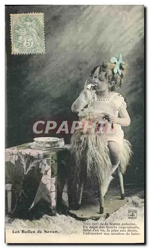 Cartes postales Enfant Mouton