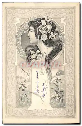 Cartes postales Fantaisie Femme