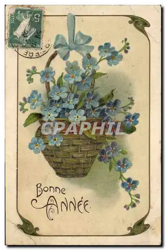 Cartes postales Fantaisie Fleurs