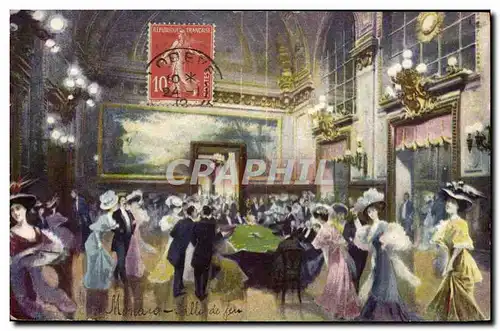 Cartes postales Casino Monte Carlo Monaco Salle de jeu