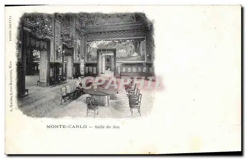 Ansichtskarte AK Casino Monte Carlo Salle de jeu