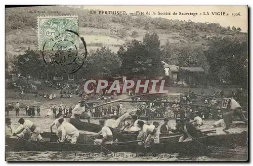 Cartes postales Le Pertuiset Fete de la Societe de sauvetage la Vigie 1906