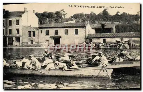 Cartes postales Rive de Gier Les joutes TOP