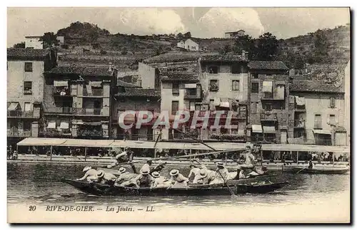 Cartes postales Rive de Gier Les joutes TOP