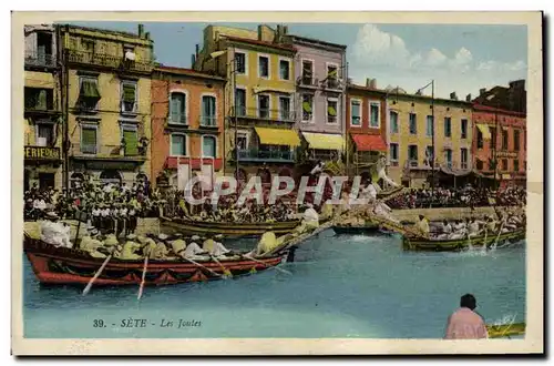 Cartes postales Sete Les joutes